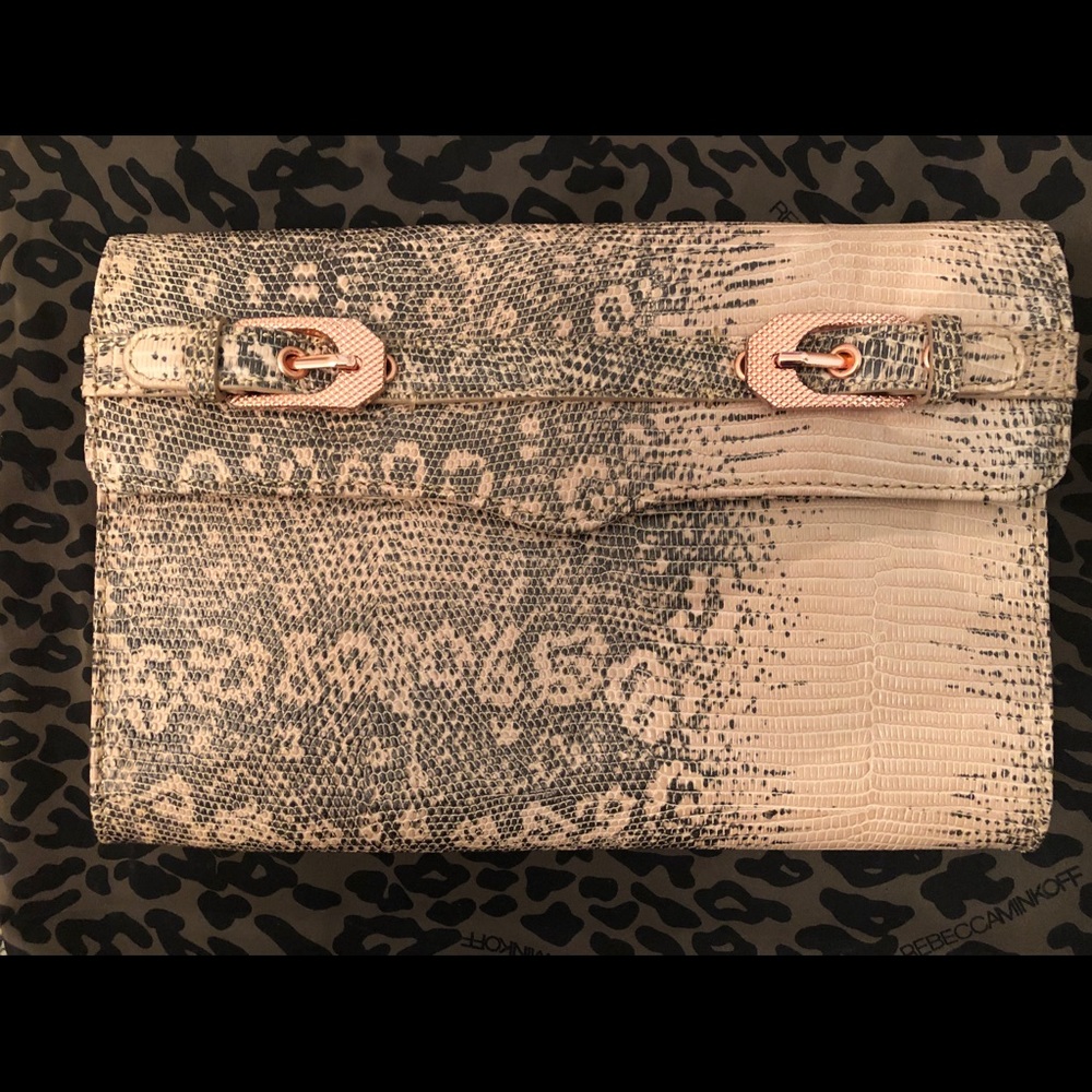 Rebecca Minkoff Double Buckle Clutch
